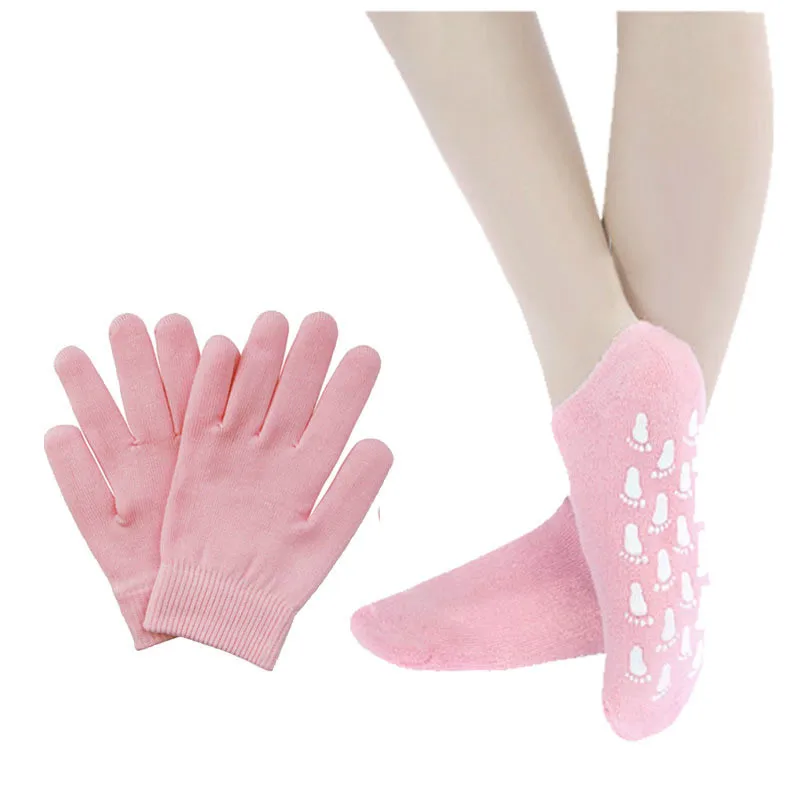 Wholesale 200pairs (400pcs) Moisturize Soften Repair Cracked Skin Hand Feet Care Moisturizing 