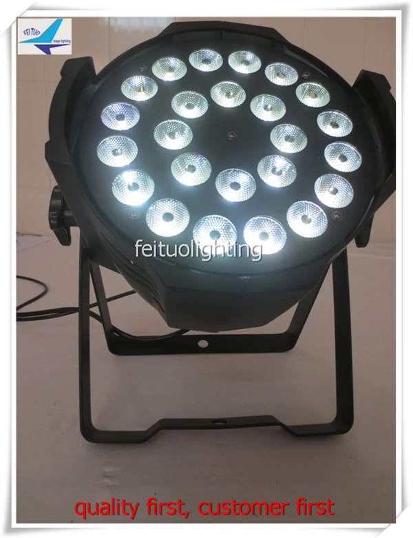 -16X с лету случае профессиональная светомузыка quad led par 24x15 Ватт светодиоды Светодиодные par-прожекторы свет мыть свет