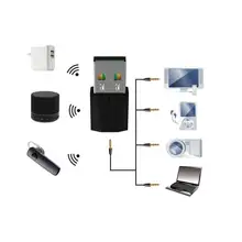 USB Hi Fi стерео аудио Музыка адаптер для ТВ наушники для мобильного телефона мм 3,5 мм jack беспроводной Bluetooth 4,2 передатчик