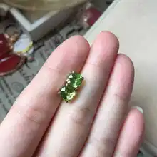 Натуральные серьги с хризолитом 925 серебро натуральный драгоценный камень перидота серьги женские модные элегантные круглые тонкие серьги для вечерние