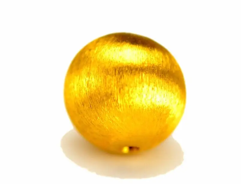 New Authentic 24K Yellow Gold 3D Round Beads Pendant 0.91g New Authentic 24K Yellow Gold 3D Round Beads Pendant 0.91g