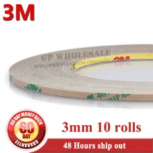 10 рулонов 3 мм* 55 м 3 м 467MP переводная лента 200MP клей gps мобильный телефон переключатель назад клей рамка экран корпус связь