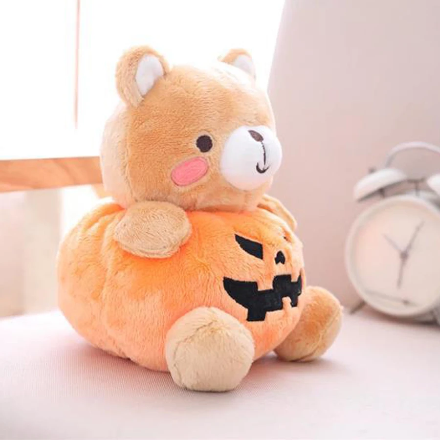 Plush Pumpkin Halloween Toy(4)