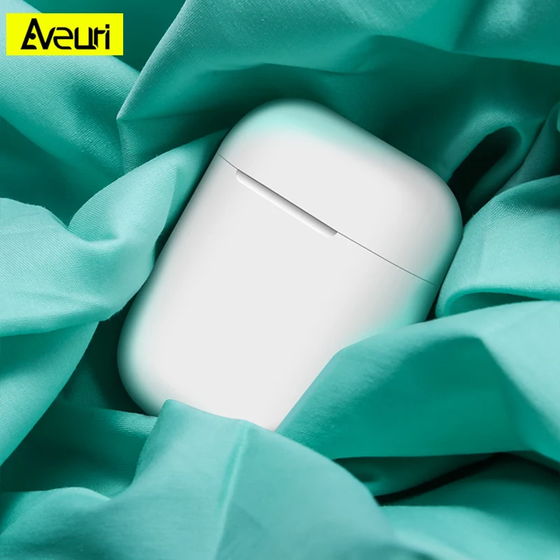 Colorful Earphone Case For Apple Airpods Soft Silicone Bluetooth Air Pods Cover Case Pouch AirPod Charging Box Accessories 1:1