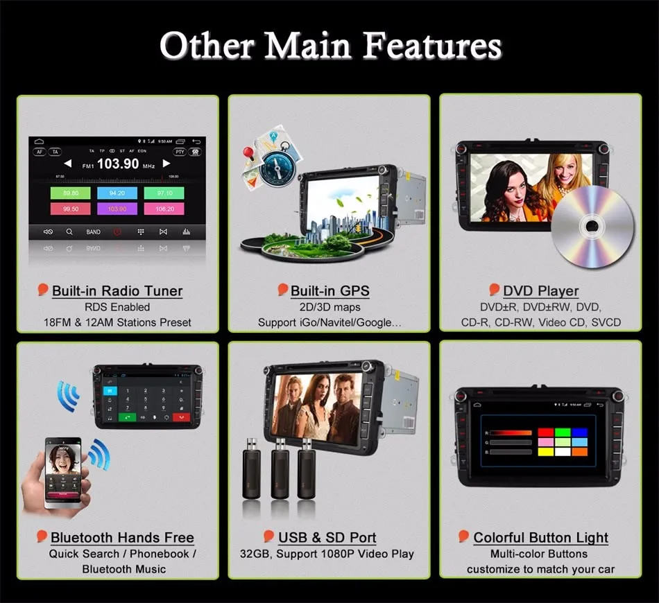 Flash Deal Octa Core Android 6.0 2G RAM 4G LTE Wifi Car DVD Player for VW Polo Passat B6 CC GOLF Tiguan Jetta Touran Seat Leon GPS Radio 21 Flash Deal Octa Core Android 6.0 2G RAM 4G LTE Wifi Car DVD Player for VW Polo Passat B6 CC GOLF Tiguan Jetta Touran Seat Leon GPS Radio 21