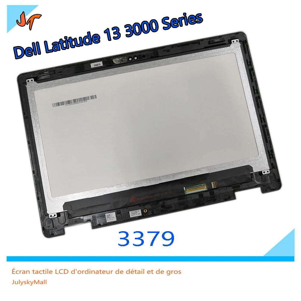NV133FHM-N41 дюйма для Dell Latitude 13 серии 3000 3379 сенсорный экран + рамка 1920X1080 40-контактный