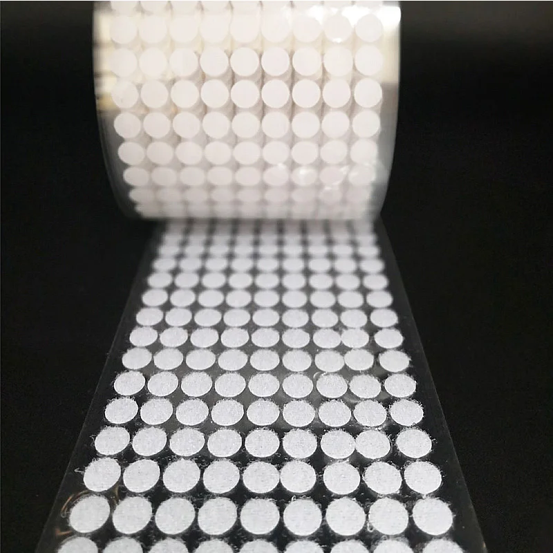 100 пар, самоклеющаяся нейлоновая водонепроницаемая клейкая застежка, крепкий клей, Волшебная наклейка, диск, круглые монеты, липучка, лента для домашнего использования