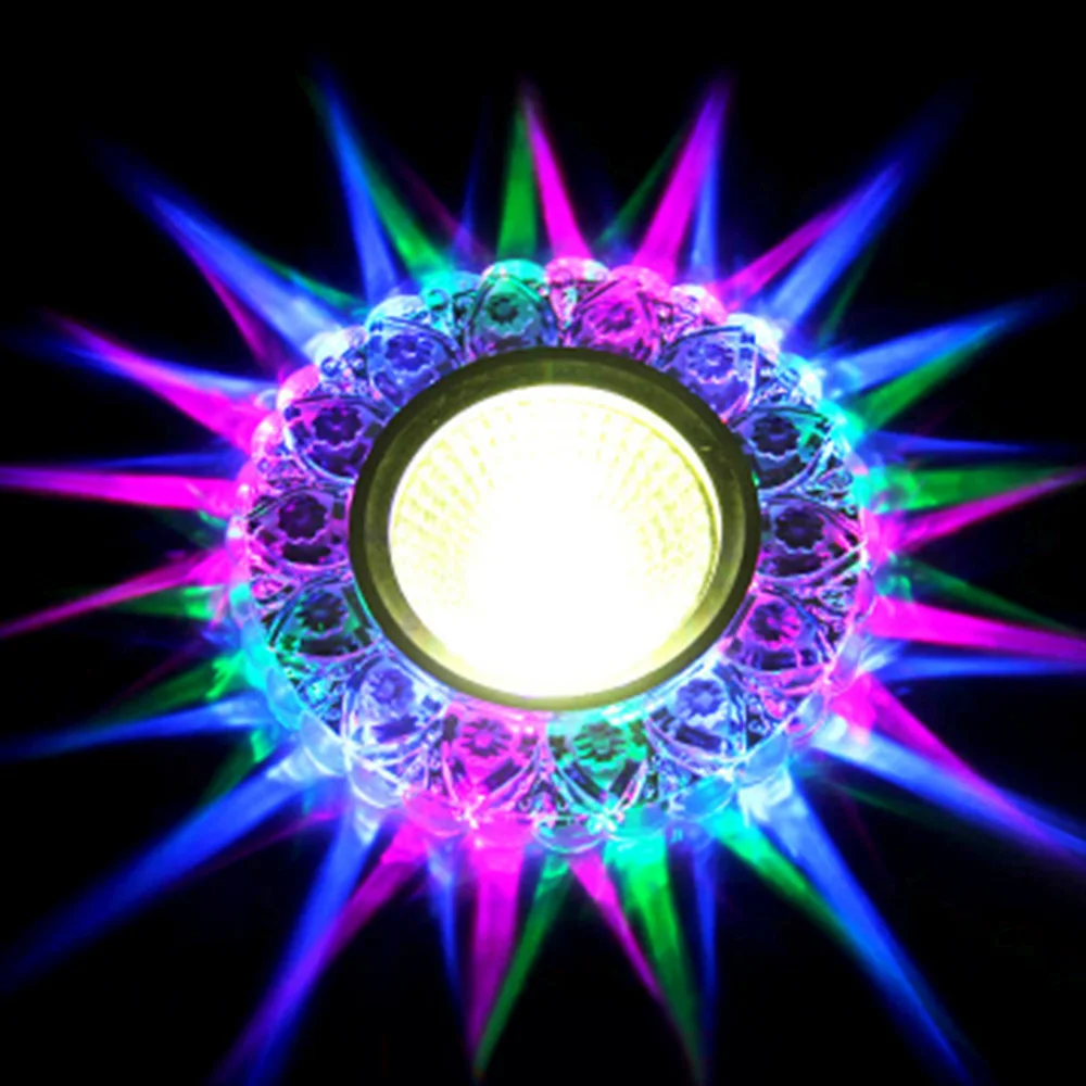 New Crystal Downlights Lighting Led Ceiling Down Led LED Spot Lamp 3W