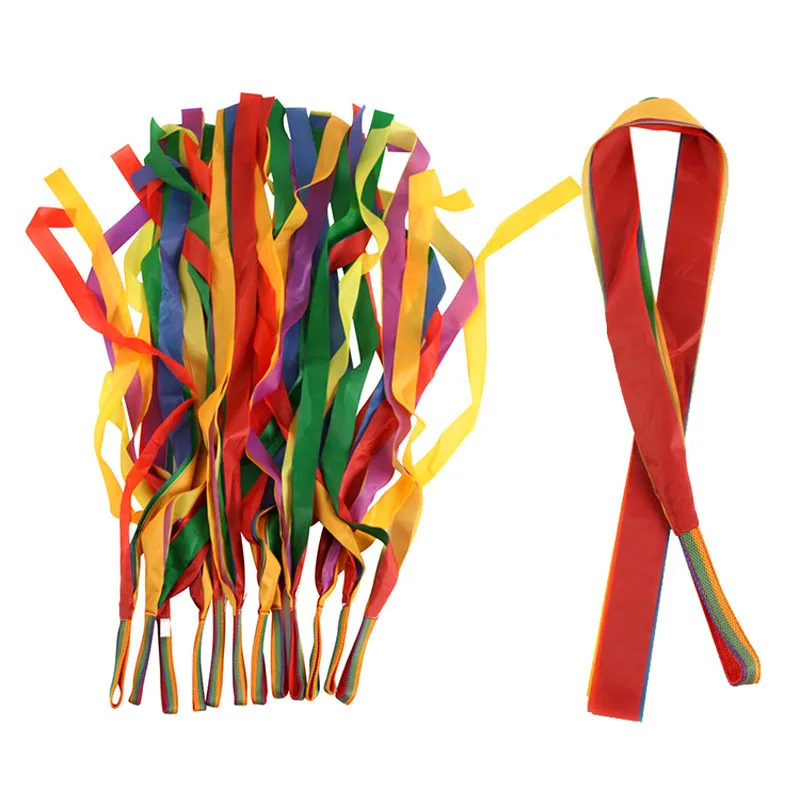 12 Pcs Random Color Multifunction Home Party Decor Ribbons Dance