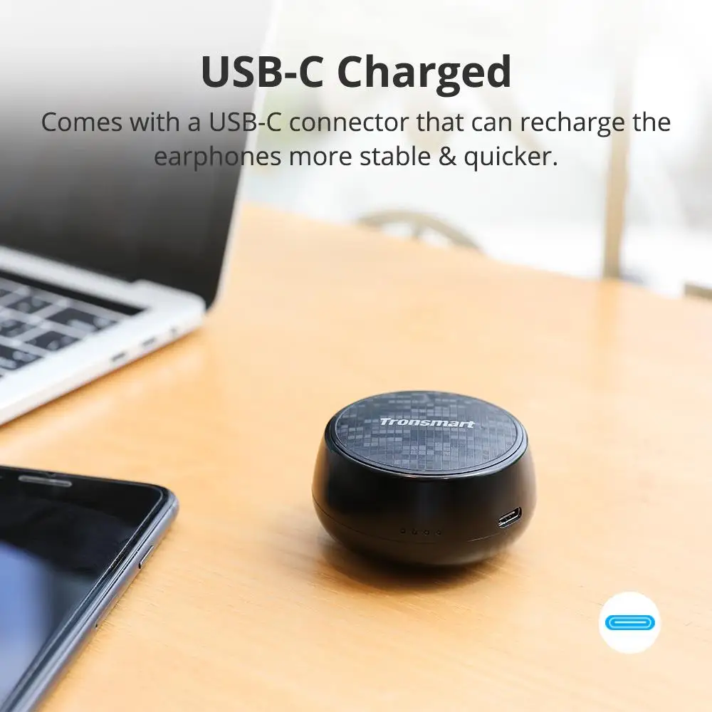 Новейшая модель Tronsmart Spunky Pro Наушники вкладыши TWS Bluetooth 5 0 наушники Беспроводной IPX5