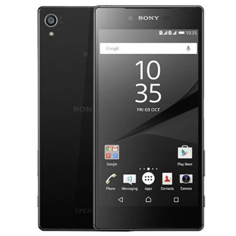 Разблокирована оригинальный sony Z5 Premium Dual Sim E6883 Z5P 4G LTE 5,5 "отпечатков пальцев Android мобильного телефона Оперативная память 3 GB Встроенная