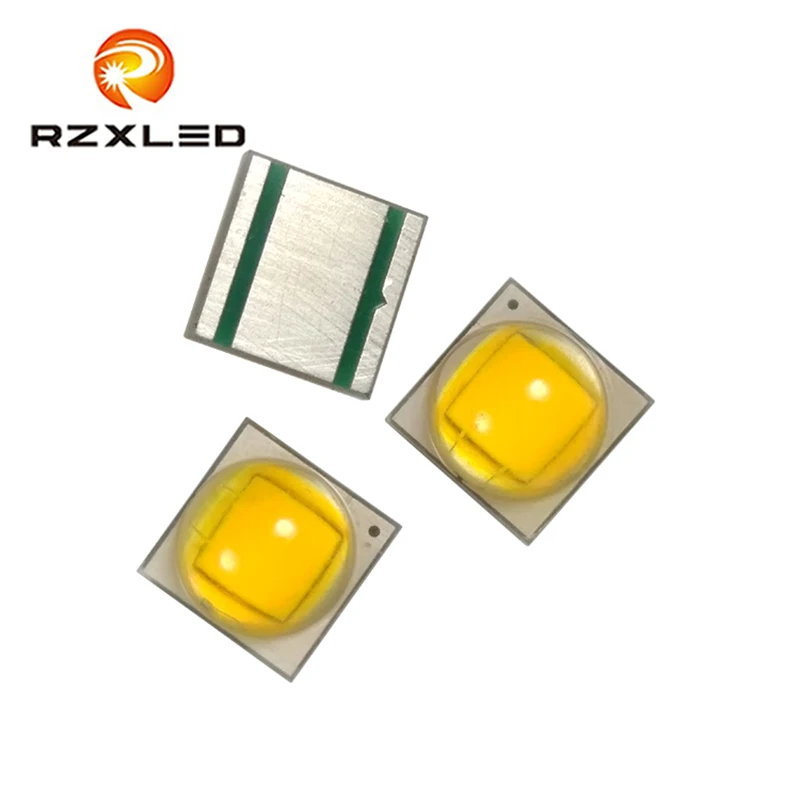 10 шт./лот LED 3В 3000ма фосфор Преобразованный Янтарный 1800 2100 к Вт 5050 пакет кри