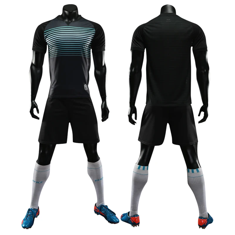 

Quick dry men kids soccer jersey set survetement football soccer training suit breathable blank boys soccer jersey uniform print
