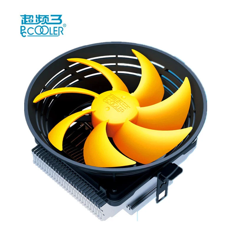 

PcCooler Q120 CPU Cooler Fan for Intel LGA 775 1155 1156 1150 AMD FM2 Desktop Liquid Cooling Socket CPU fan Heatsink Holder