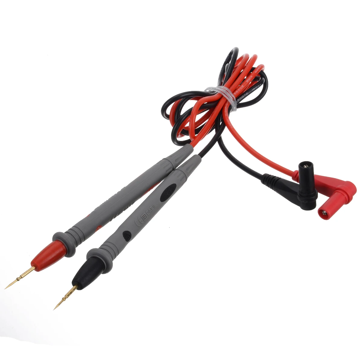 16Pcs Multimeter Test Lead Pen Voltage Meter Cable Multifunction Digital Test Probe + Crocodile Clips + Spade Connectors Kit