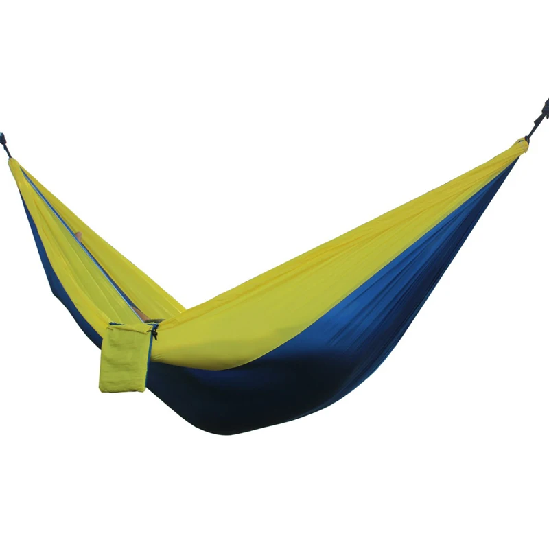 New Arrival Portable Double Person Camping Garden Leisure Travel Hammock Camping Hiking Travel Kits H1E1 New Arrival Portable Double Person Camping Garden Leisure Travel Hammock Camping Hiking Travel Kits H1E1