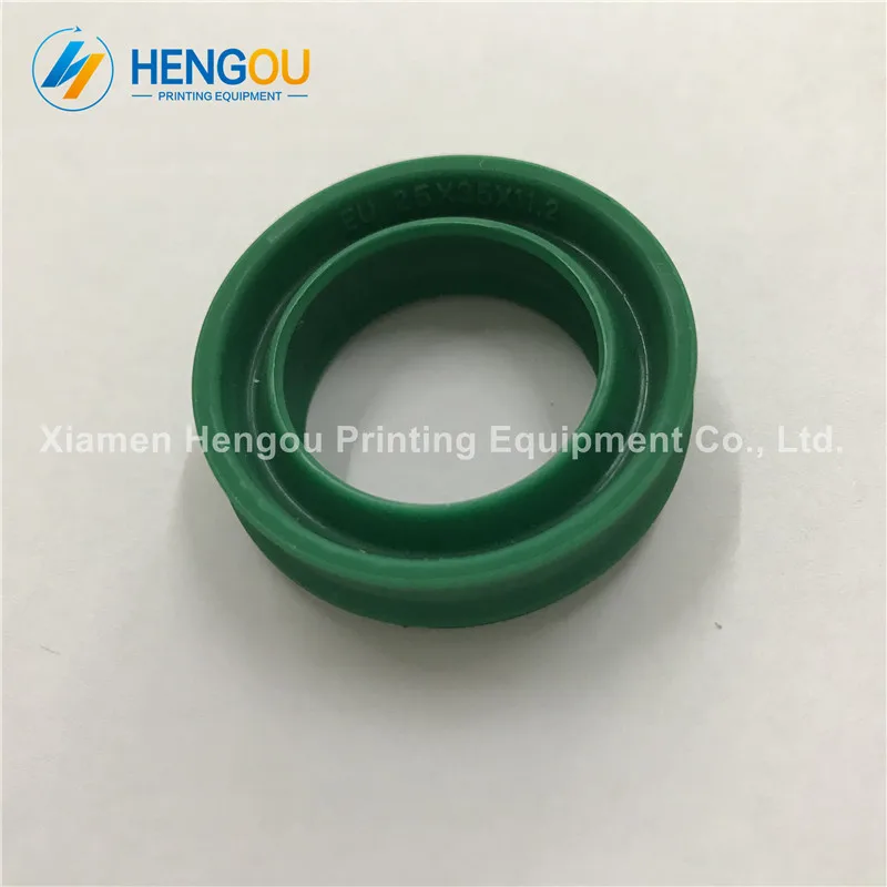 

50 Pieces EU25 Impression cylinder seals for Hengoucn printing machine green seal size 25x35x11.2mm