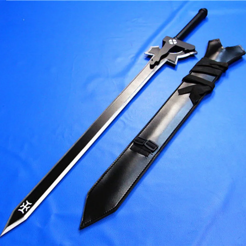 

1:1 Sword Art Online Dark Repulser Kirito Kirigaya Sword Kirigaya Kazuto Cosplay Prop Yuuki Asuna Black Sword Cosplay Prop 2019