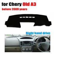 RKAC приборной панели автомобиля охватывает мат для Chery старый A3 до 2009 года правым dashmat pad Даш крышка авто аксессуары