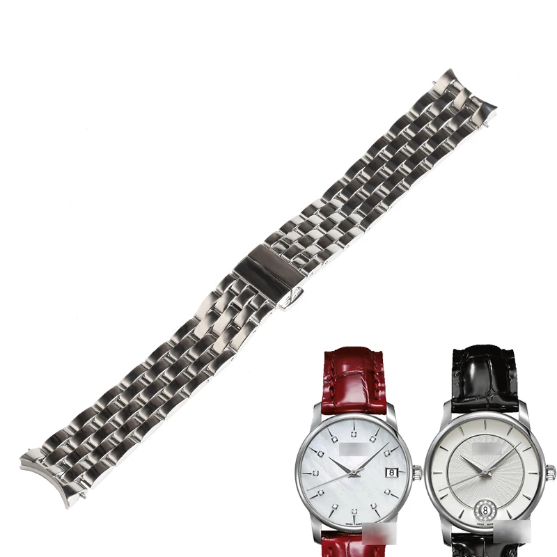 Wentula Cinturini Per Mido M007.207A/M007.228 Baroncelli Cinturino Solido In Acciaio Inossidabile