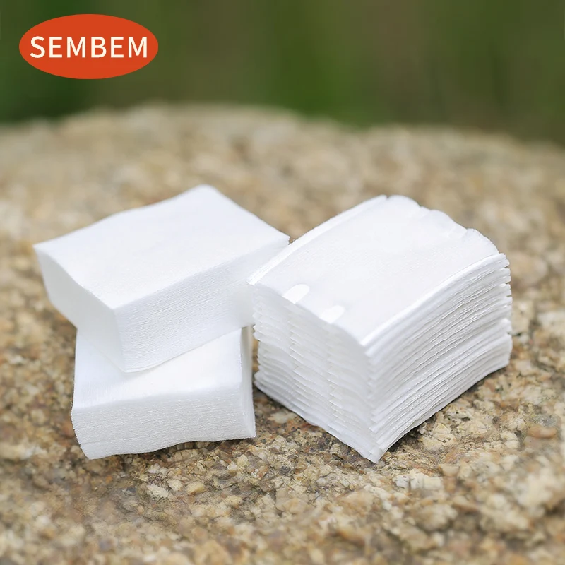 Набор мягких хлопковых подушек SEMBEM 500 шт. + 80 хлопковые подушечки для ухода за