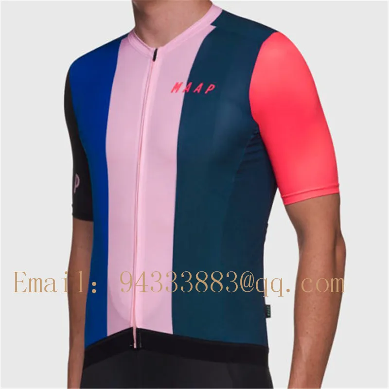MAAP summer men short sleeve cycling clothing 2019 bike equipment triathlon jersey outdoor breathable sweatshirt customizable