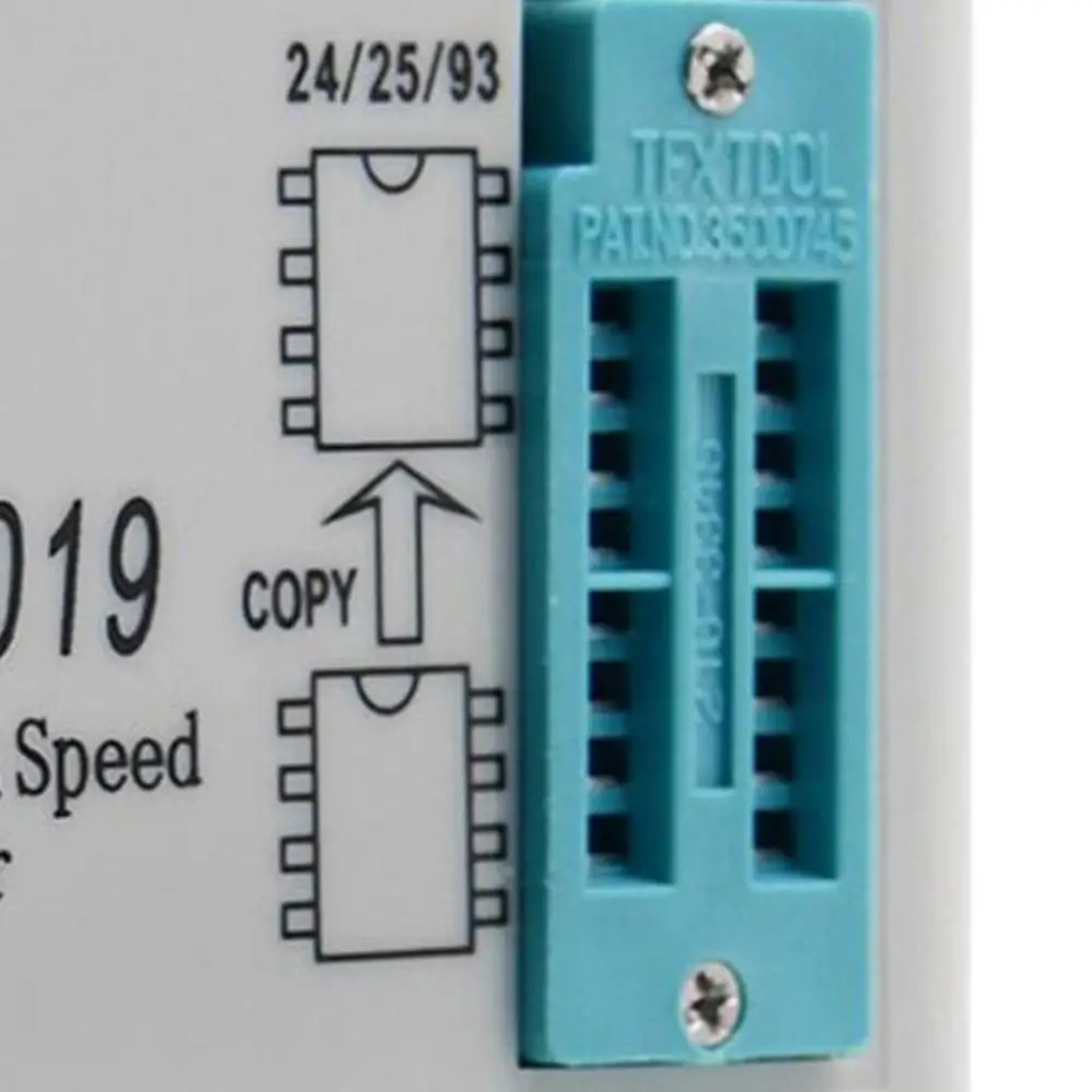 Прочный EZP2019 высокоскоростной USB SPI программатор поддержка 24 25 93 EEPROM Flash биос белый