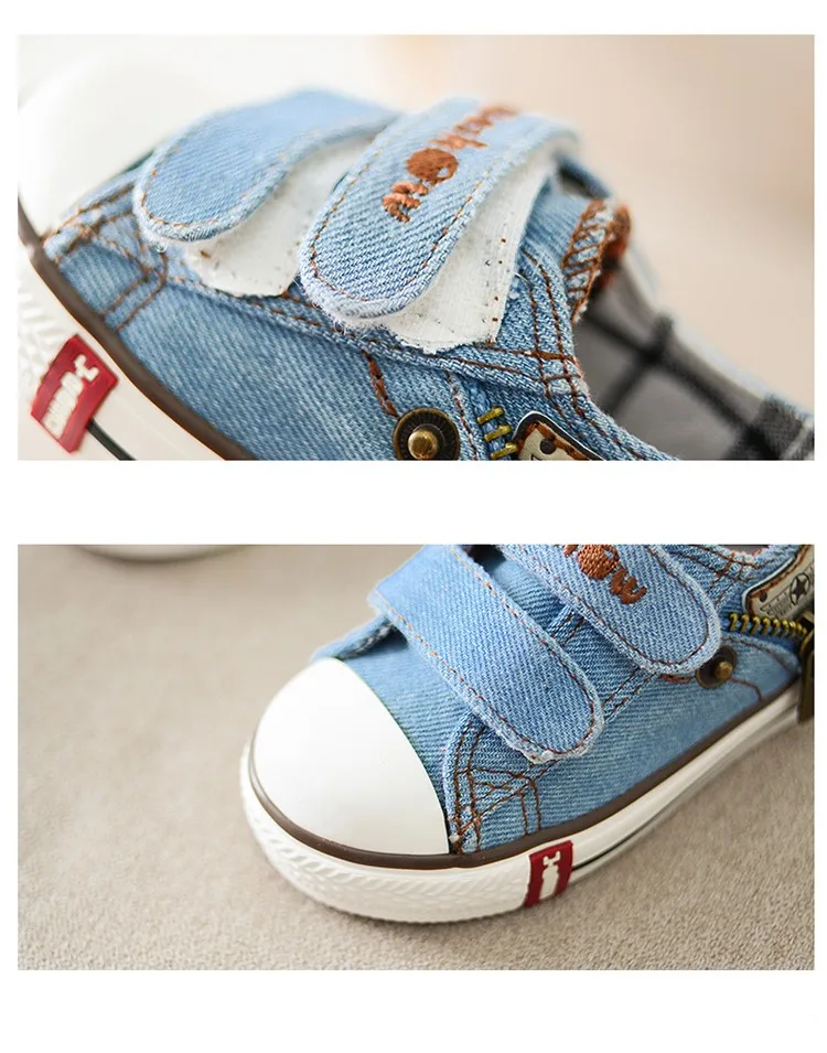 Canvas Children Shoes 2020 Hot Sale Spring Sport Breathable Boys Sneakers Brand Kids Shoes for Girls Jeans Denim Student Flats