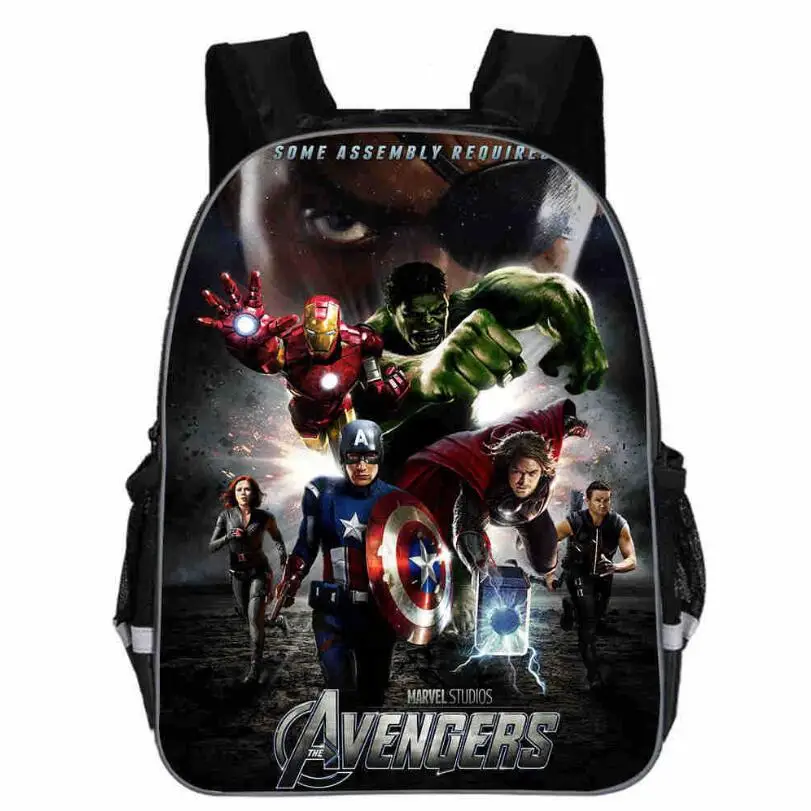 Рюкзак Mochilas Avengers для мальчиков подростков 11 16 дюймов школьный рюкзак с героями