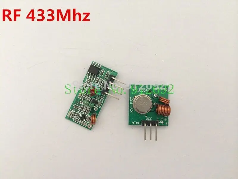 

RF wireless receiver module & transmitter module board Ordinary super- regeneration 315/433MHZ DC5V (ASK /OOK)