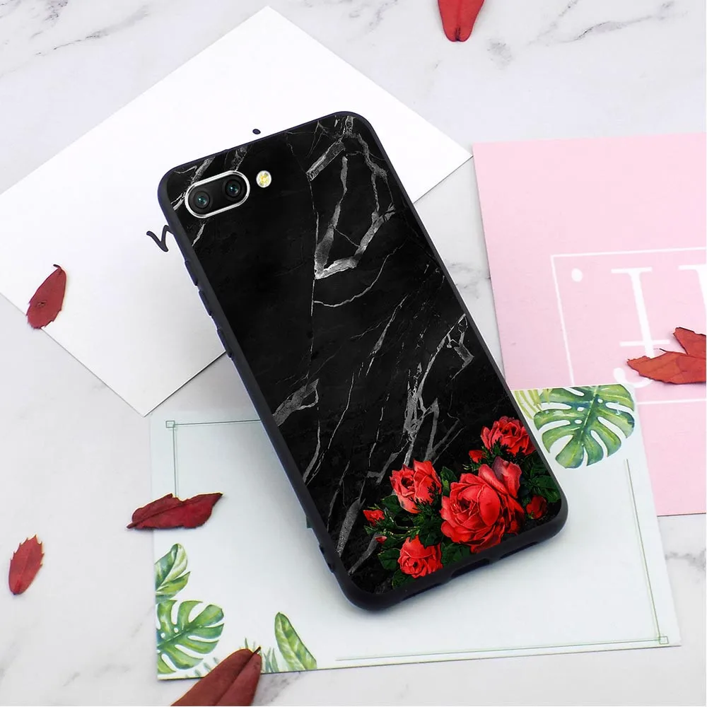 

Pattern Pretty Marble Phone Cover for Huawei Honor 7A Pro Case 6A 10 8 9 Lite 7X 7C Y6 Prime Nova 3i 3 Covers Back TPU