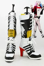 Comando suicida harley quinn Cosplay Botas de Mujer Zapatos de Payaso de Halloween Anime