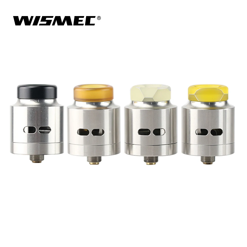 Оригинальный Wismec гильотины RDA танк одной катушки 0.28ohm Vape распылителя бак идеально подходит для Wismec RX Machina мех mod