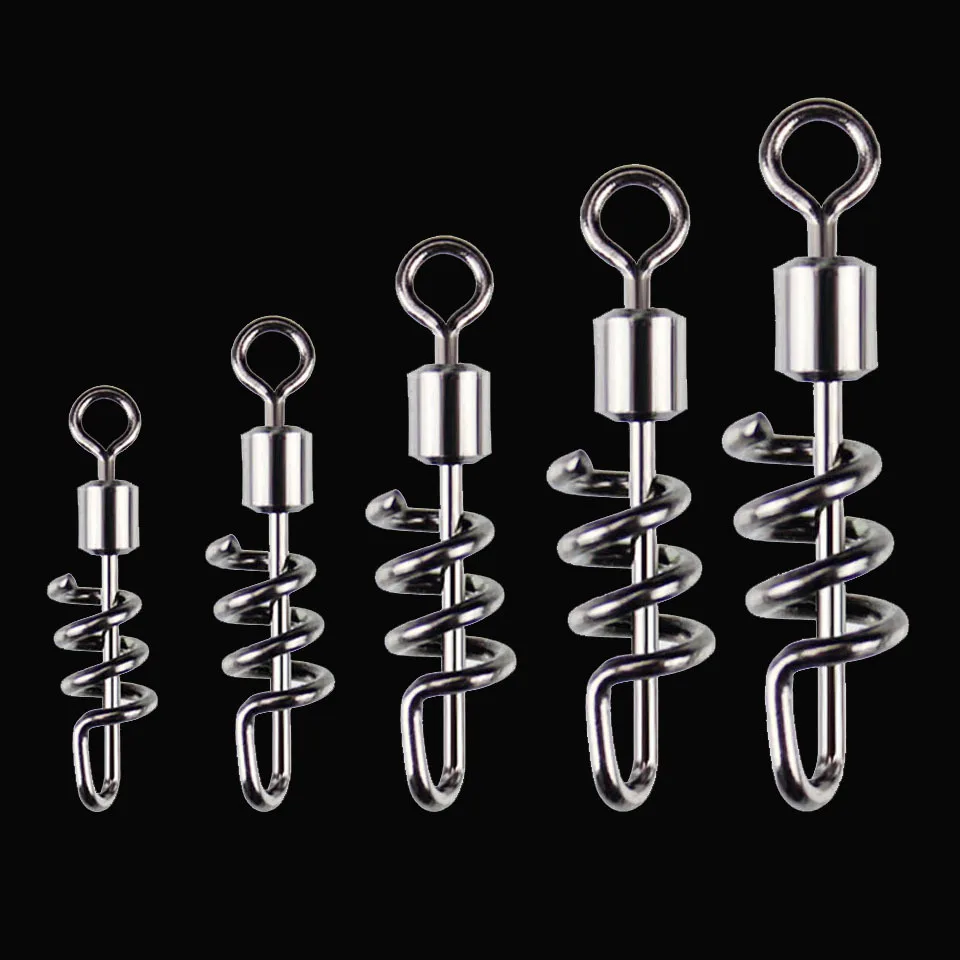 SPAZIERGANG-FISCH-20-Teile-los-Warmwalzen-swivel-mit-snap-geschraubt-Kugellager-roll-Schwenker-feste-Ring-Angeln (2)