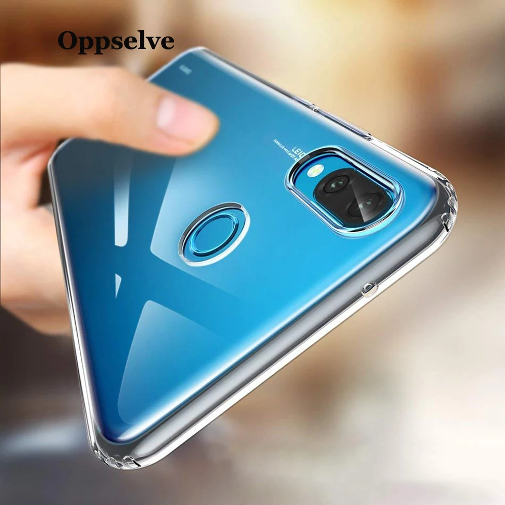 Роскошный прозрачный силиконовый мягкий чехол Oppselve из ТПУ для Huawei P30 Pro P20 Lite P Smart