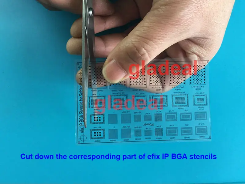 cut bga stencil