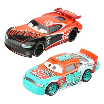 

Disney Pixar Cars 3 Lightning McQueen New Role Nitroade Jackson Storm Sputter Stop Diecast Metal Model Car Gift Toys For Kid Boy