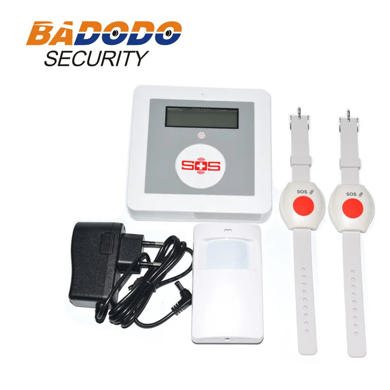 Pir Elderly Patient Home Care Sos Call Alarm Gsm Alarm System For Home Security System Push To