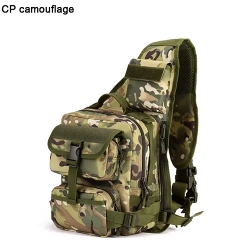 Men Shoulder Messenger Bags Famous Brand Man Travel DSLR Camera Crossbody Bag Waterproof Male Military Day Sling Chest Back Pack - Цвет: CP camouflage