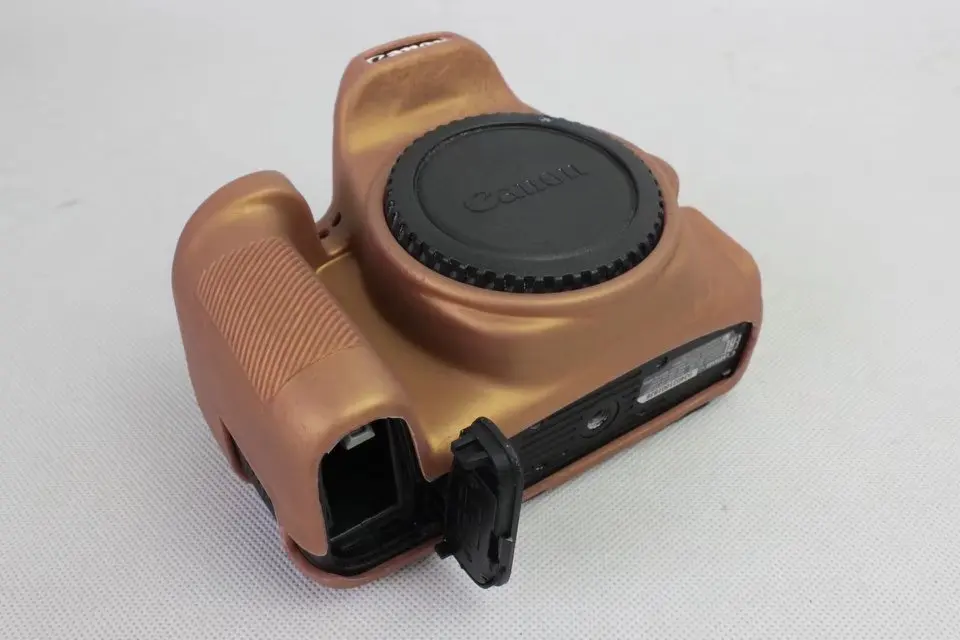 Мягкая силиконовая резиновая Защитная пленка для камеры Canon 77D