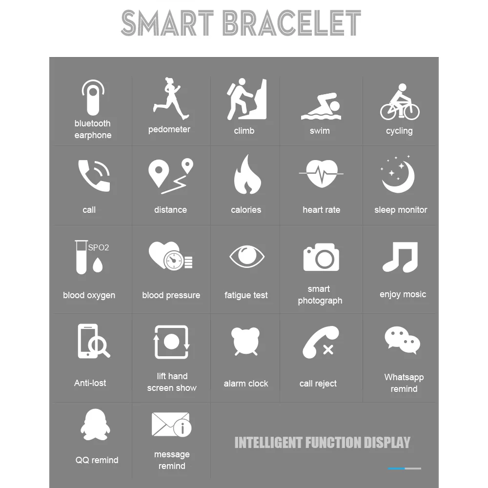  BY51 2 in 1 Passometer Heart Rate Blood Pressure Monitor Combo Smart Bracelet Bluetooth Earphone He - 33048345902