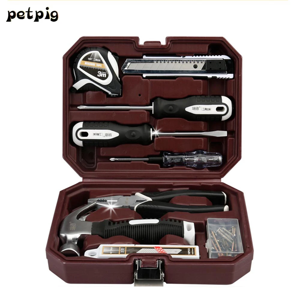 

Petpig Car Repair Tools Car Motorcycle Combination Tool Set Wrench Tool Screwdriver Hand Tool Set