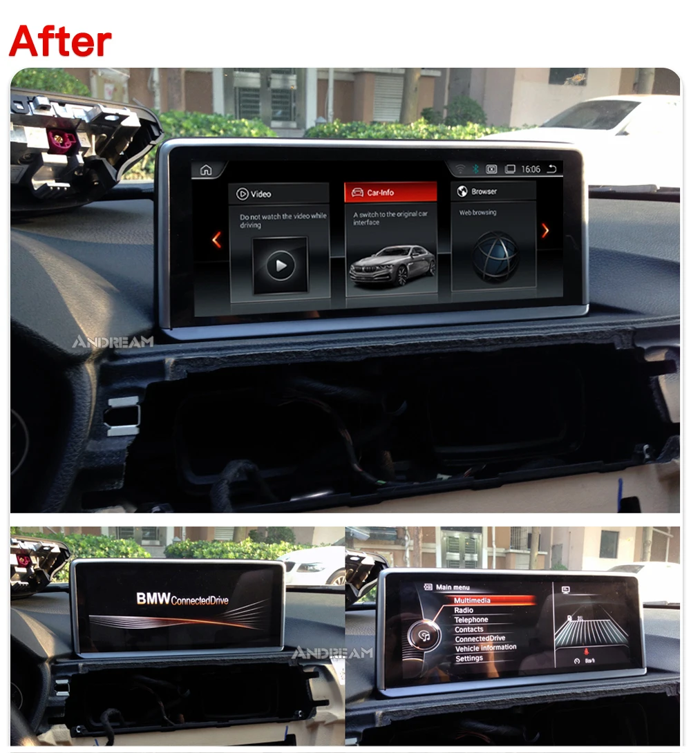 Clearance Andream 10.25" 6 Core Android 9.0 Car Multimedia Player Auto Radio HeadUnit For BMW Series 3 F30 GPS Navigation Bluetooth 3 Clearance Andream 10.25" 6 Core Android 9.0 Car Multimedia Player Auto Radio HeadUnit For BMW Series 3 F30 GPS Navigation Bluetooth 3