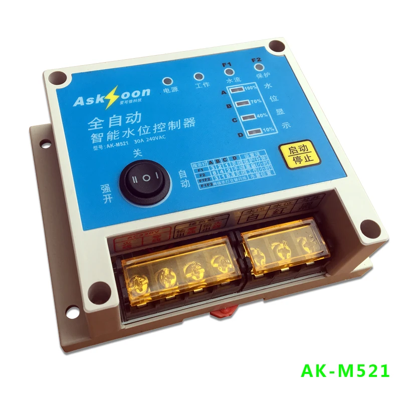 

Automatic intelligent graphite probe water shortage protection water level display water tank drainage pumping controller