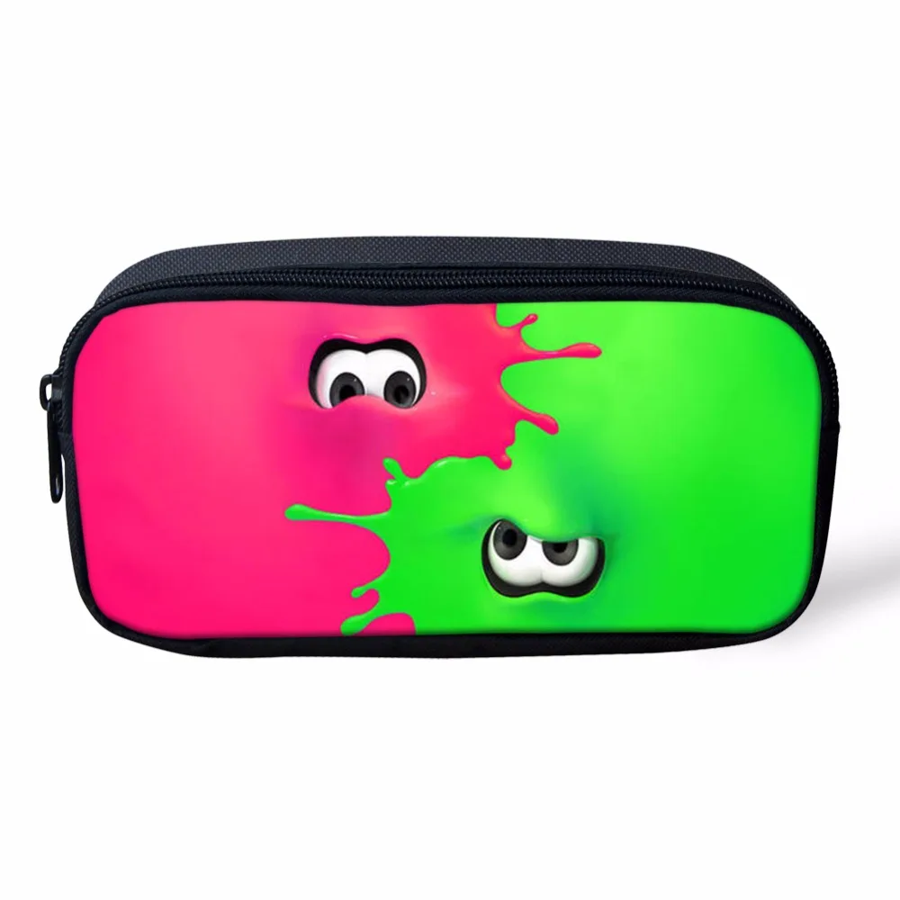 THIKIN النساء المكياج حالات Splatoon 2 القلم أكياس 3D قلم رصاص الحقيبة السفر التجميل حقيبة ل عبة سستة البوليستر صندوق تخزين مخصص THIKIN النساء المكياج حالات Splatoon 2 القلم أكياس 3D قلم رصاص الحقيبة السفر التجميل حقيبة ل عبة سستة البوليستر صندوق تخزين مخصص