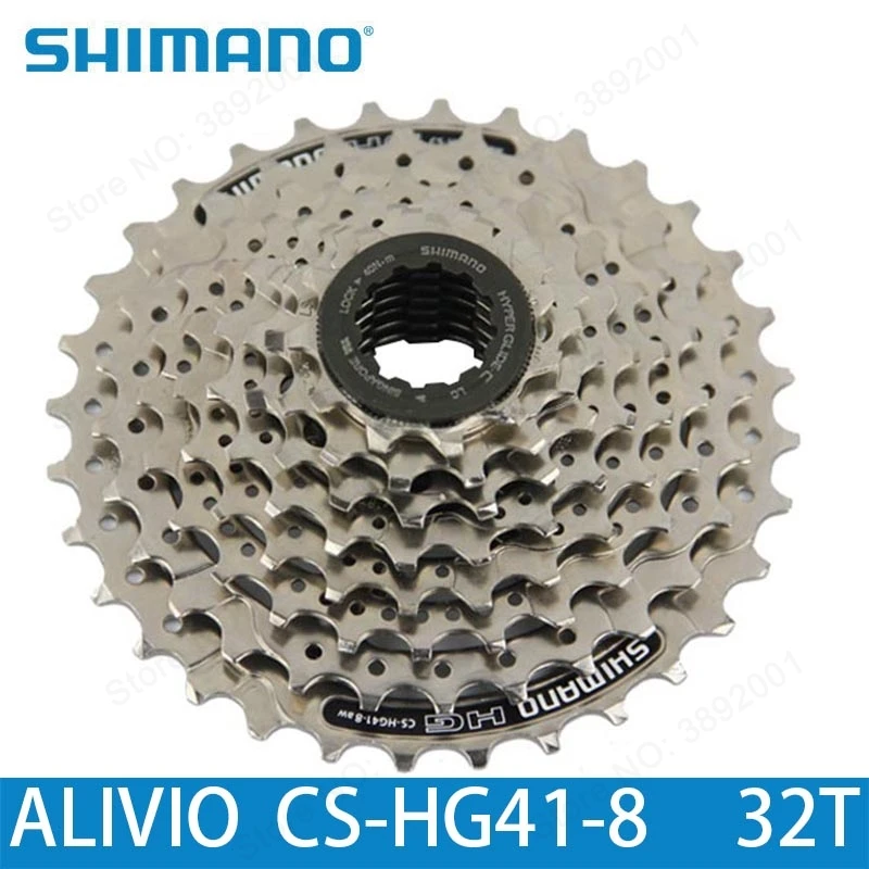 

SHIMANO CS-HG41-8 MTB Mountain Bike Bicycle 8S Cassette Freewheel 8 Speeds Flywheel 11-32T Bicycle Parts 8s/24s Flywheel CS HG41