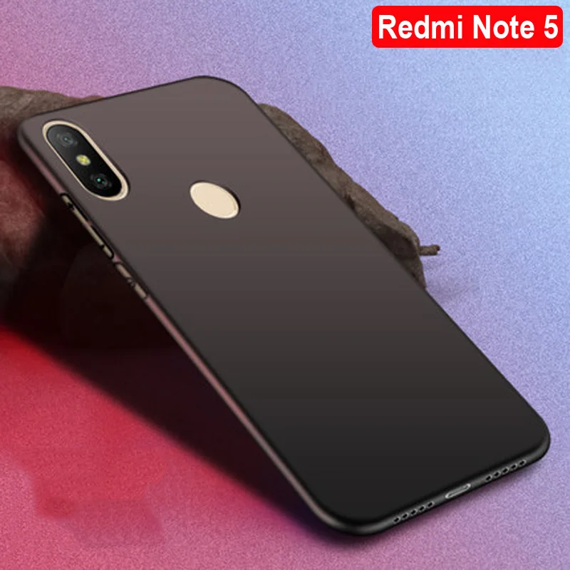 

Coque For Xiaomi Redmi Note 5 Case Capa Solid color Shockproof TPU Silicon Bumper Armor Case Funda For Redmi Note5 Phone Cases