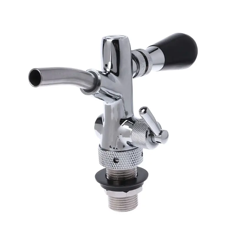 

Adjustable Beer Tap Homebrew Faucet Bar Accessories With Long Shank & Ball Lock