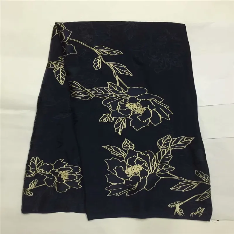 

Newest Digital printed satin silk fabric african wax pattern design Eco-Friendly satin silk fabric for clothing !lxe051509
