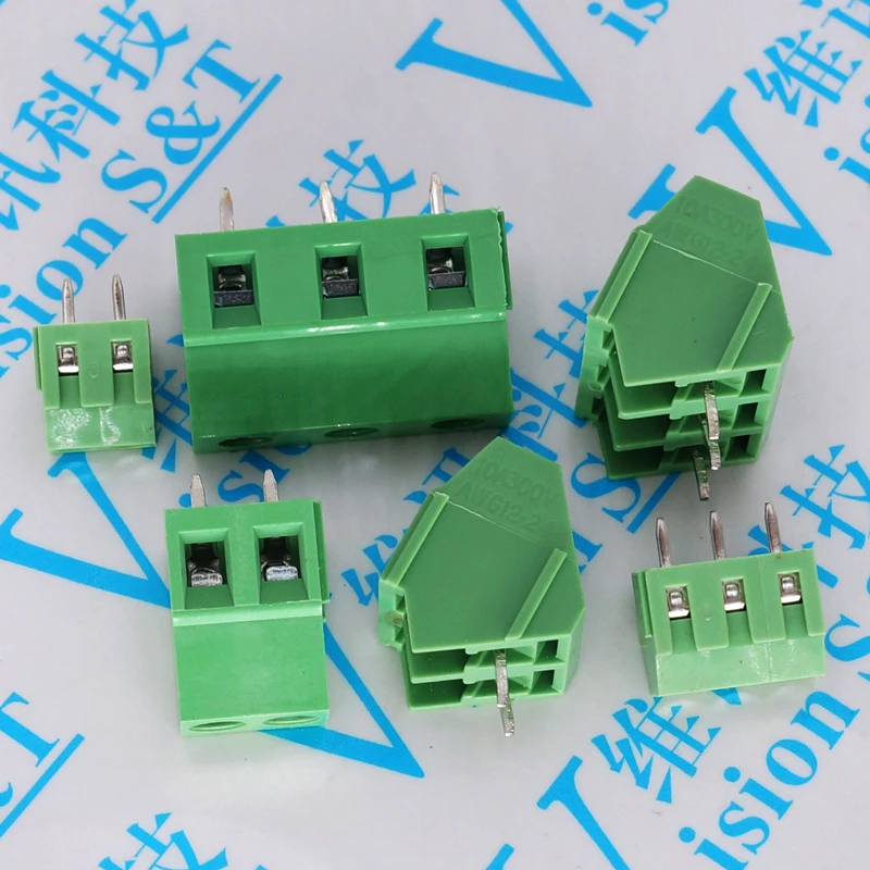 20 шт./лот KF103 KF126 KF120 KF127 KF128 KF350 KF3960 KF301 PCB Клеммы 2P 3P|Терминалы| |
